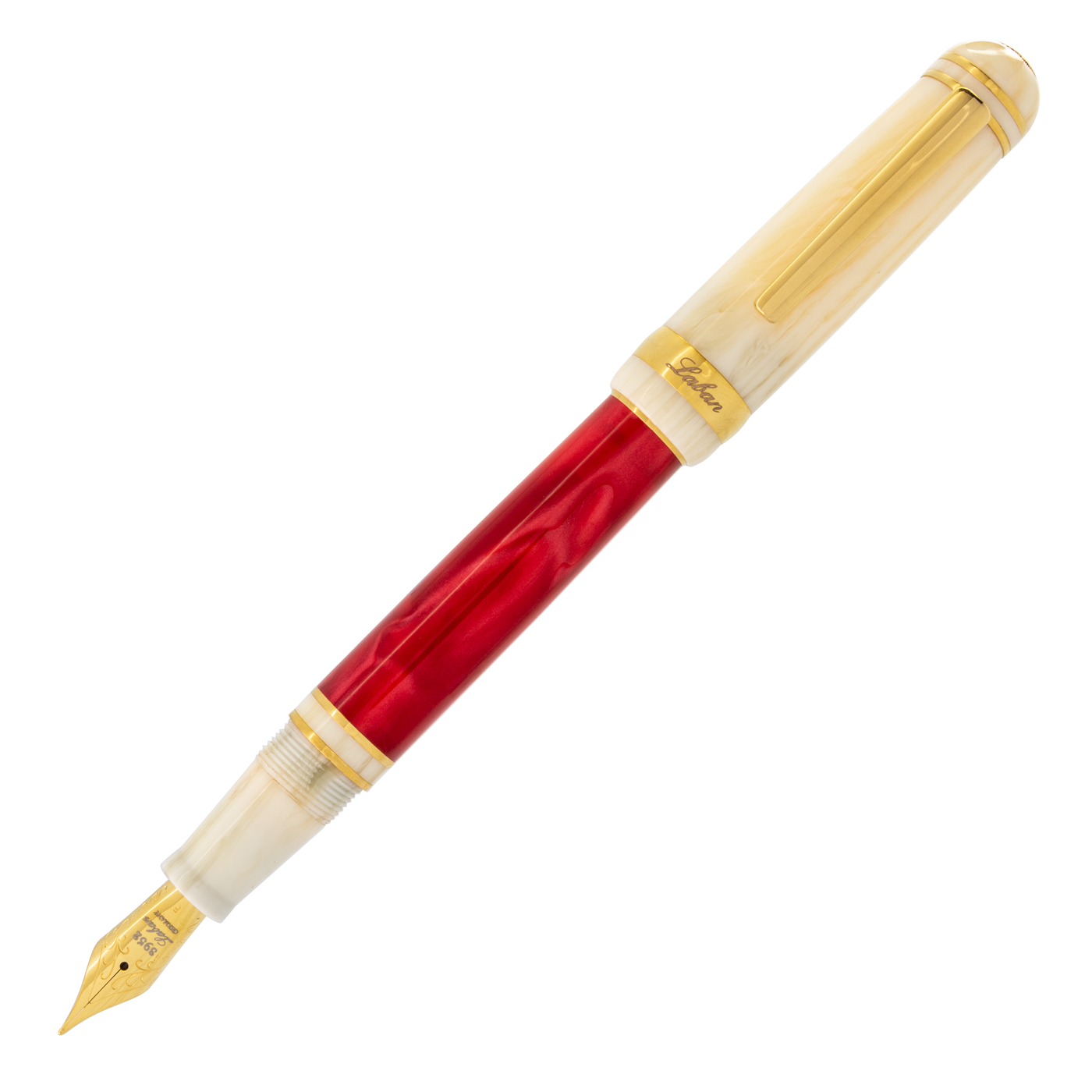 Laban Flame Red Fountain Pen