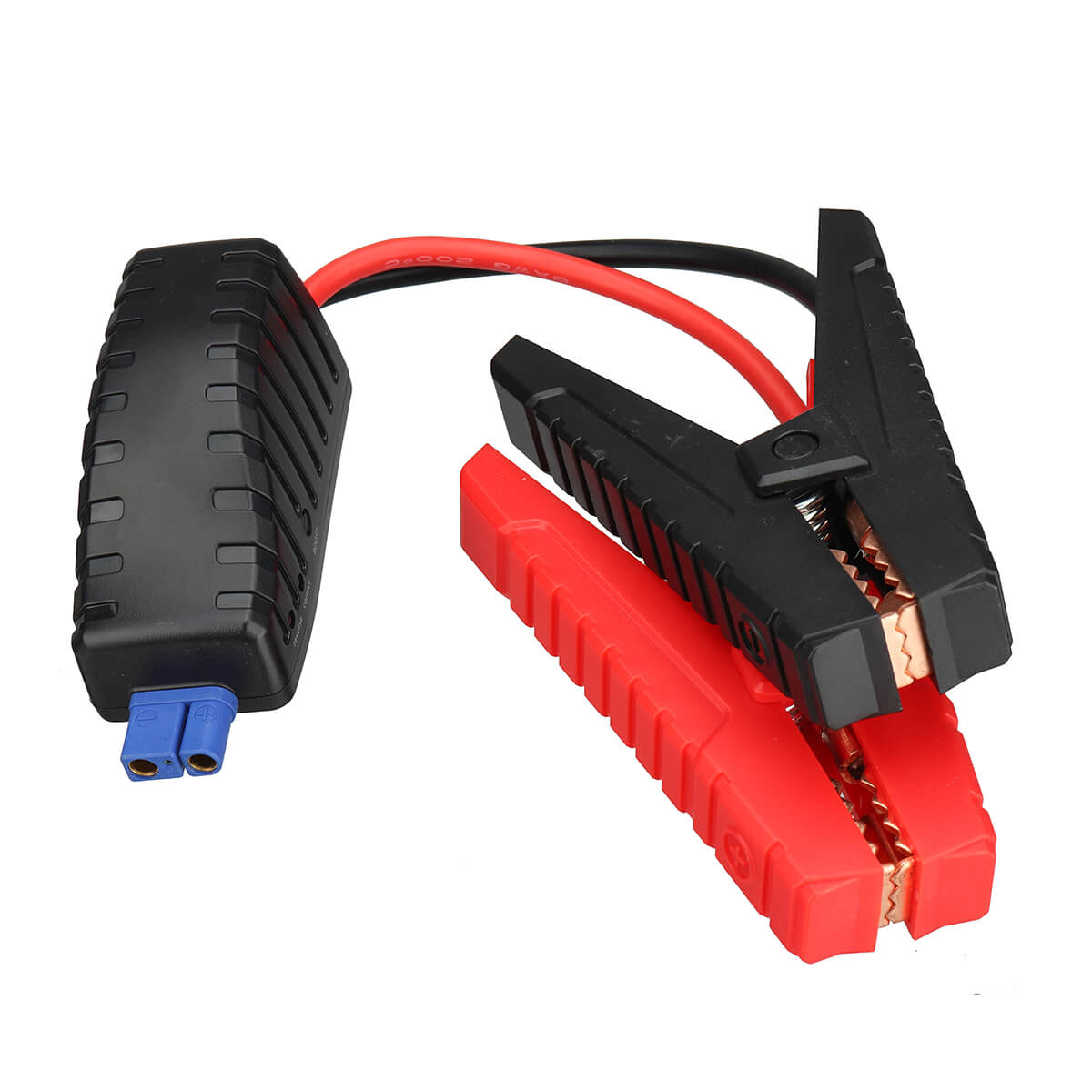 E97 Intelligent Car Jumper Cable Clamps, 12V Red+Black