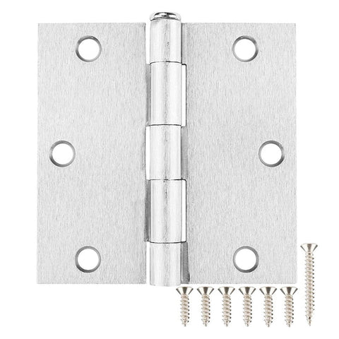 3.5 inch  square corners hinges