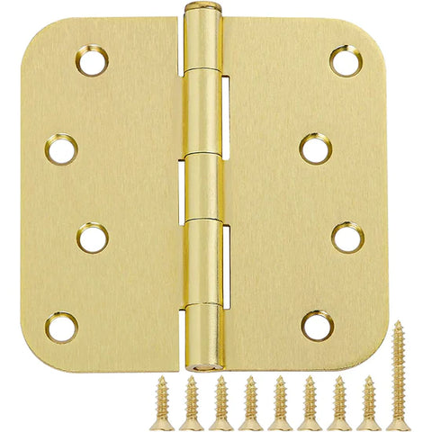 brass full mortise exterior door hinges