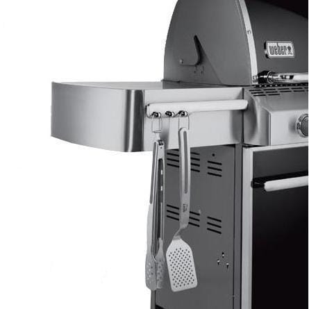 Mont Alpi Supreme 4 Burner cart grill in Black Stainless Steel, S-470