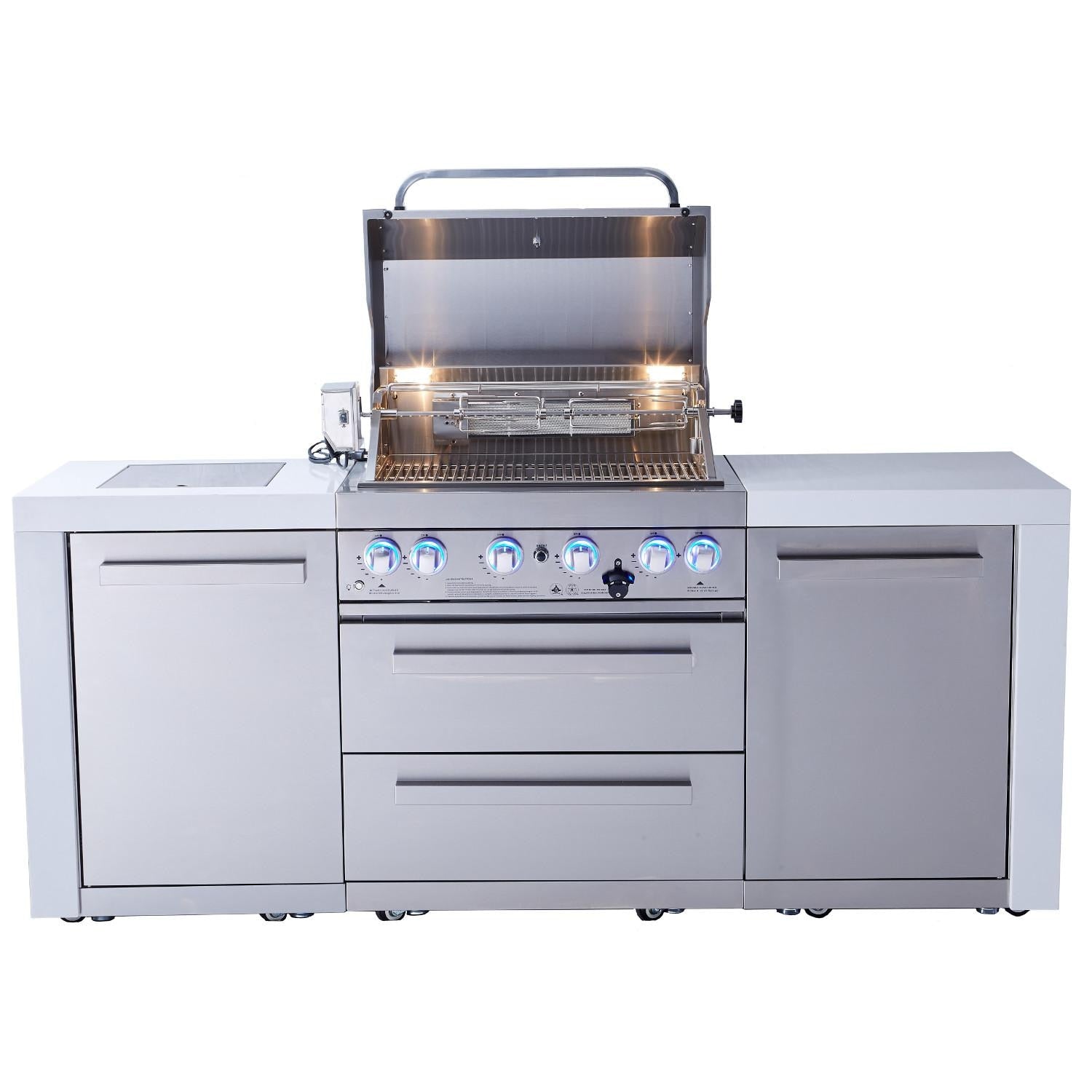 Mont Alpi 400 Deluxe Island Grill, MAi400-D