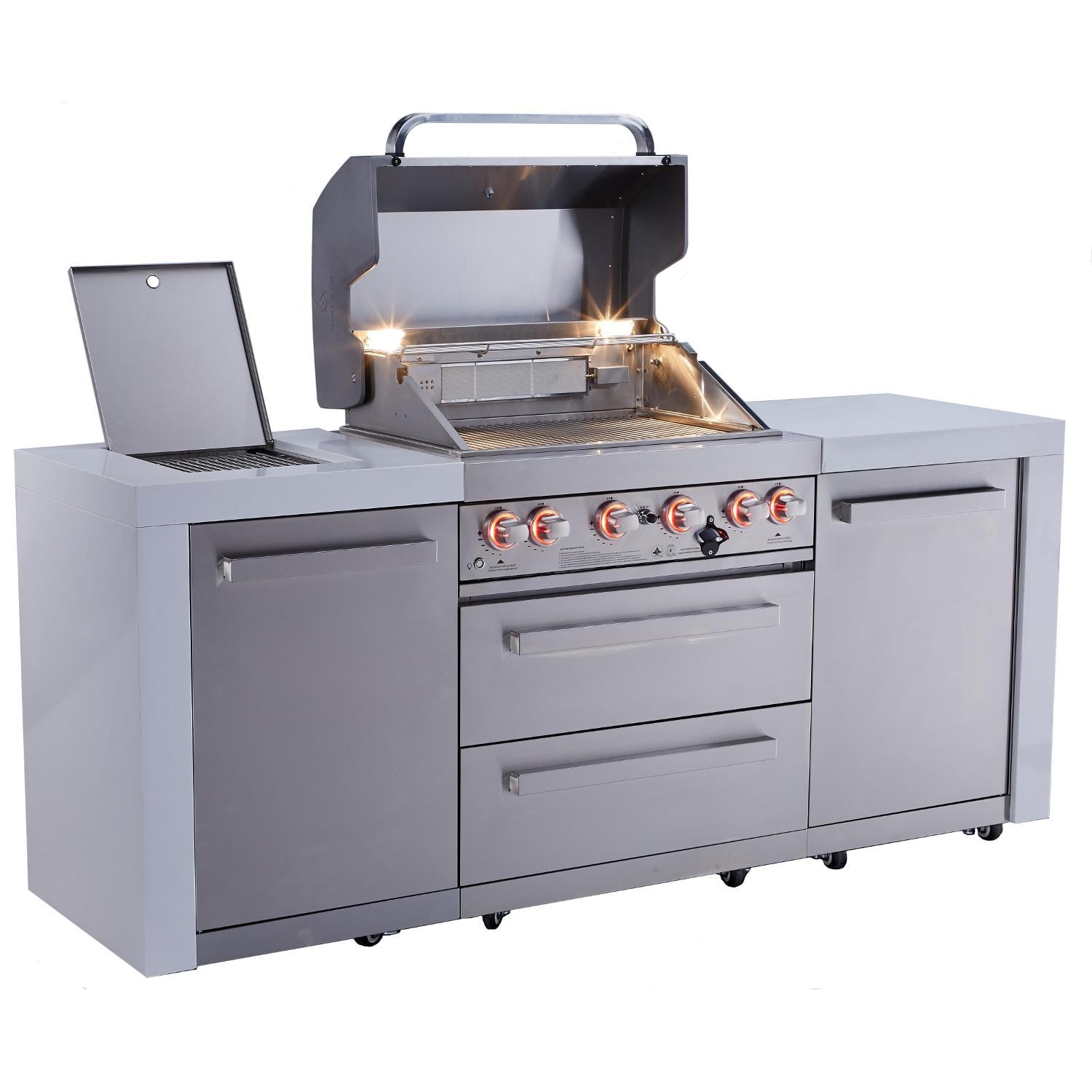 Mont Alpi 400 Deluxe Island Grill, MAi400-D