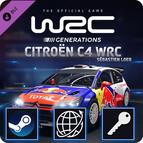 WRC Generations - Citro?n C4 WRC 2010 DLC (PC) Steam CD Key Global