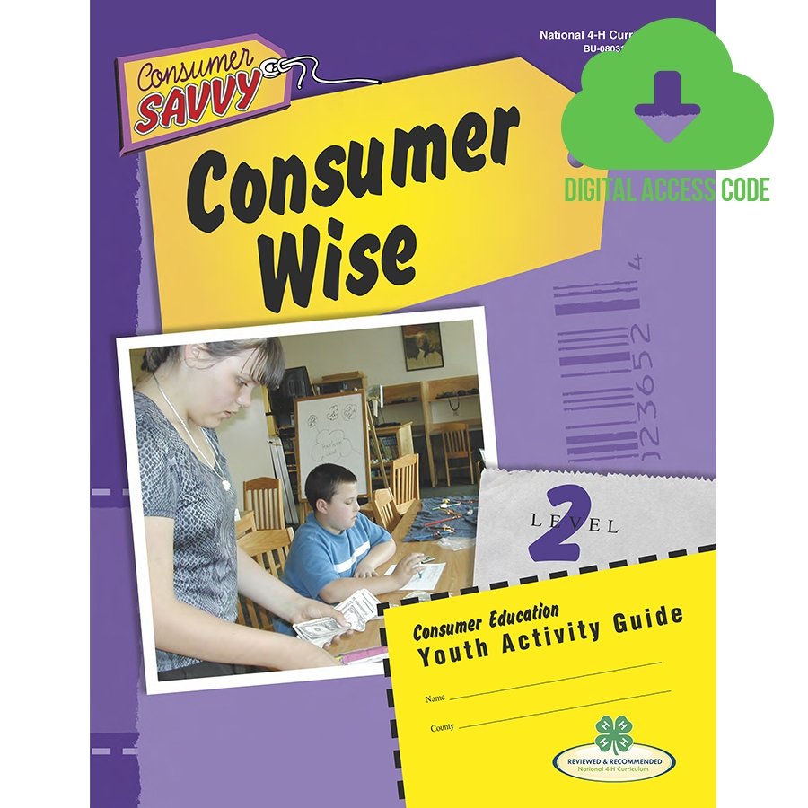 Consumer Savvy Level 2: Consumer Wise Digital Access Code