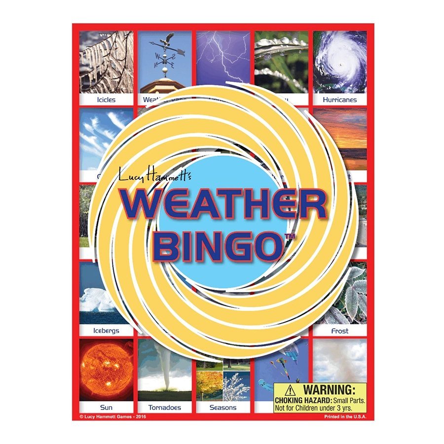 Educational Weather Bingo Game