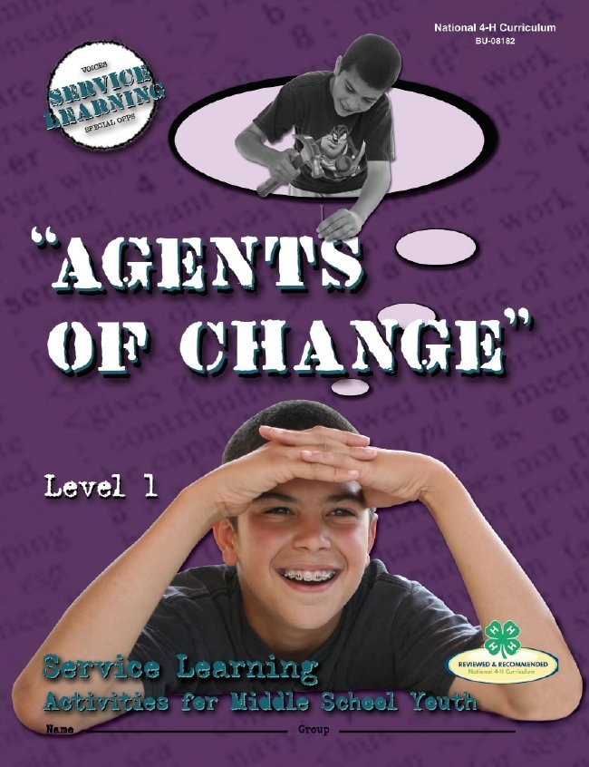 Service Learning Curriculum Level 1:  Agents of Change