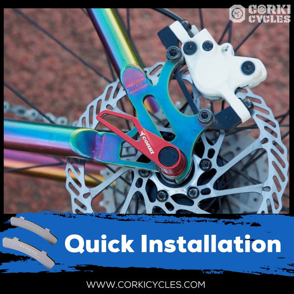 Disc brake rotor alignment tool-Corki Cycles