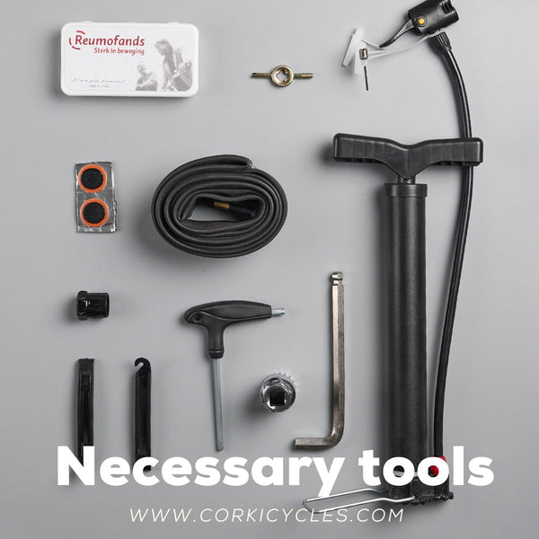 How to fix a puncture at home - Corki Cycles