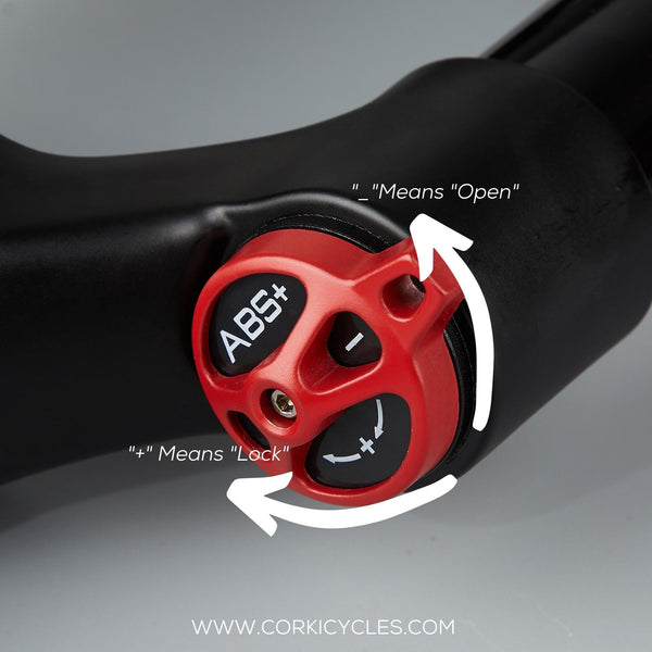 Image of lock knob-Corki Cycles