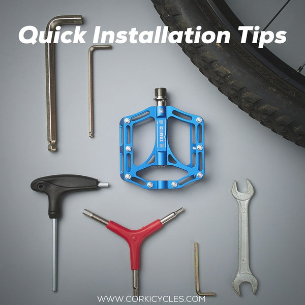 Necessary Tools to Install Titanium Bike Pedalsn - Corki Cycles