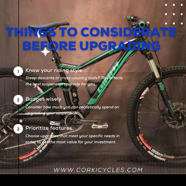 Things to Considerate Before Upgrading - Corki Cycles