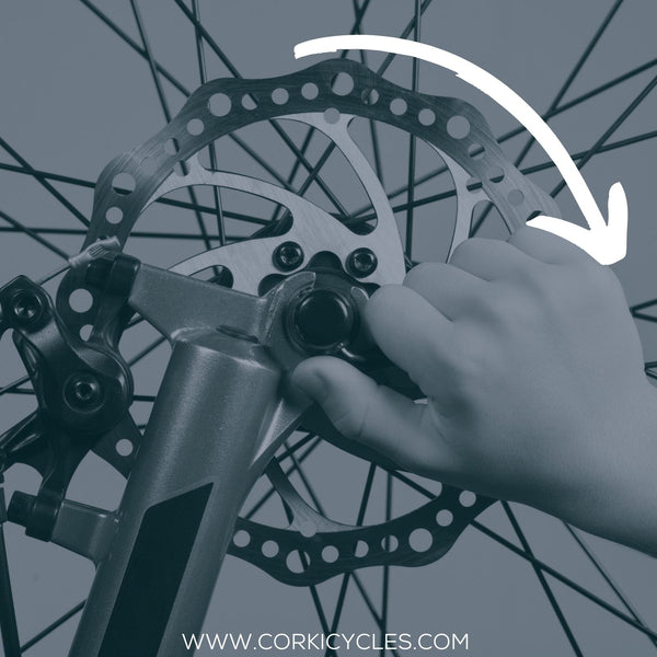 Turn your bike rotor-Corki Cycles