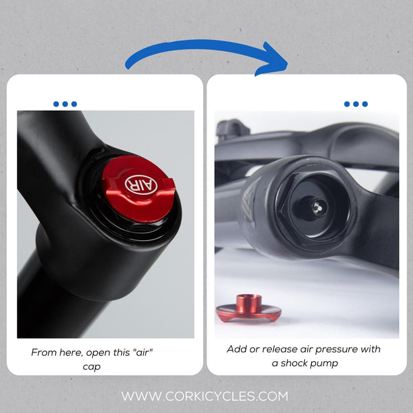 Air adjustment knob image-Corki Cycles