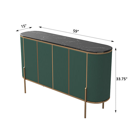 way2furn-marble-solidwood-greenblack-sideboard-diningroom