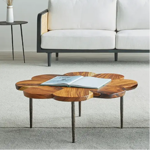 Sold Wood Coffee Table