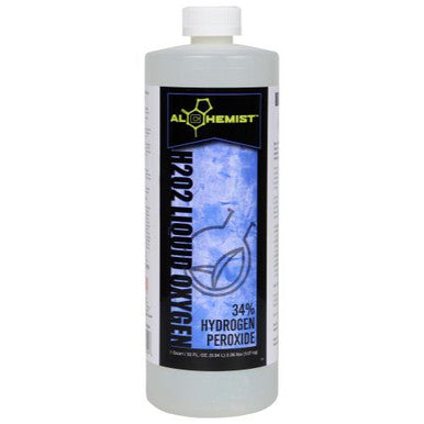 Alchemist H2O2 Liquid Oxygen 34% Quart - Pack of 24