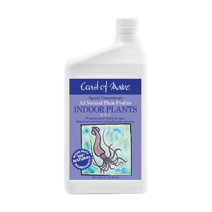 Coast of Maine Squid All Natural Liquid Plant Food 2-3-0  Qt