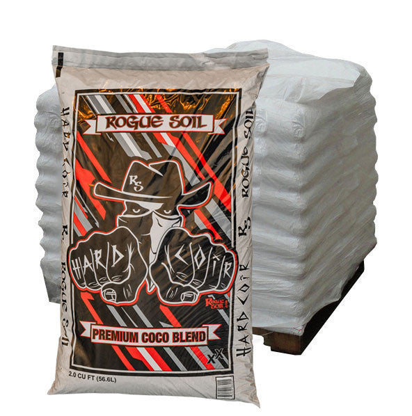 Rogue Soil Hard Coir - 2.0 Cu. Ft Bag - Pallet of 60 Bags