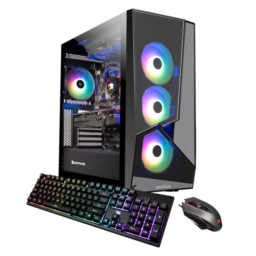 iBUYPOWER Gaming PC Computer Desktop SlateMR 300a Black