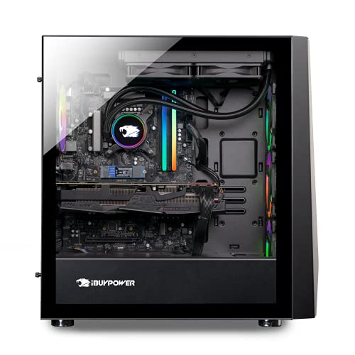 iBUYPOWER Gaming PC Computer Desktop SlateMR 300a Black