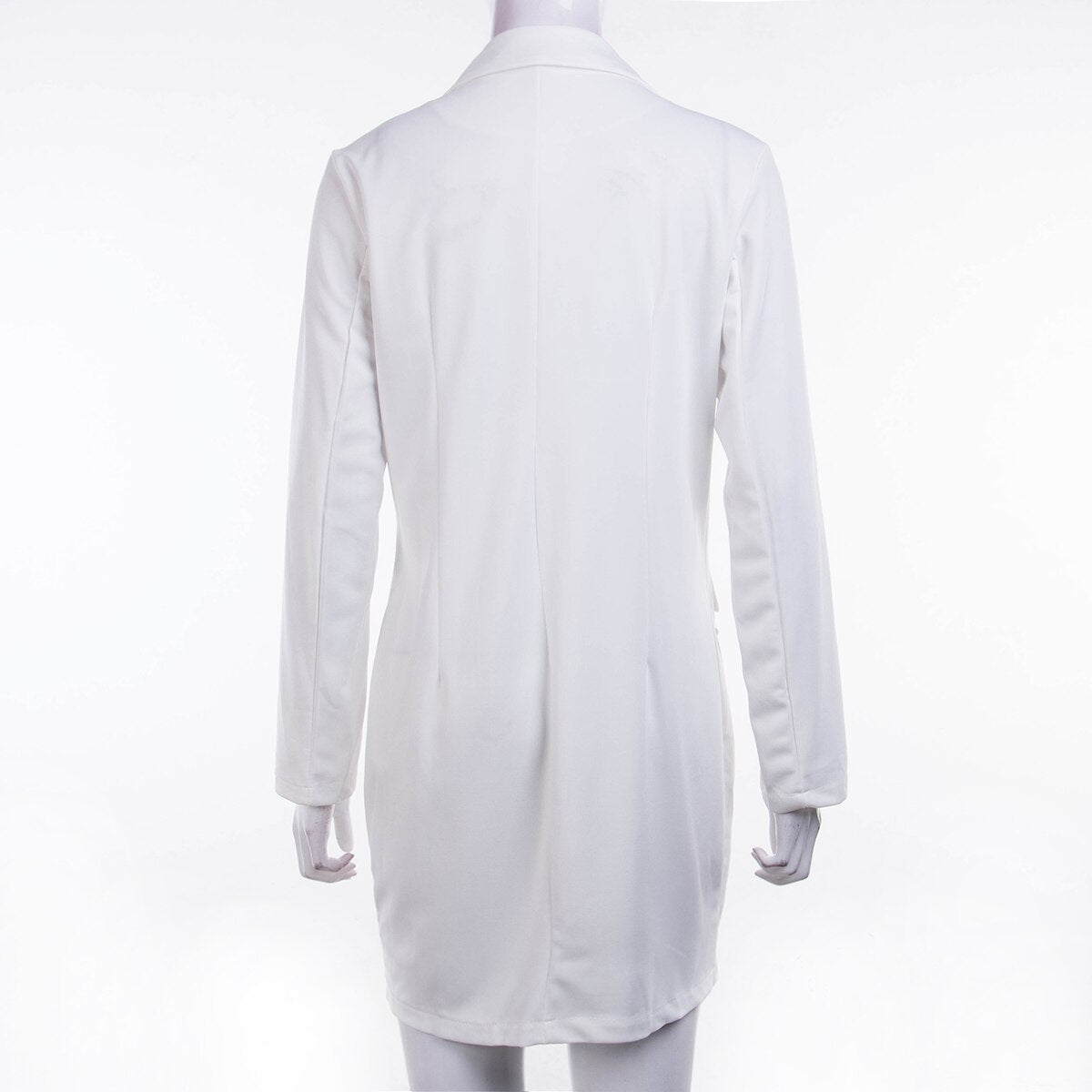 Elegant Office Casual Blazer White/Black Dress 2023 Spring Summer
