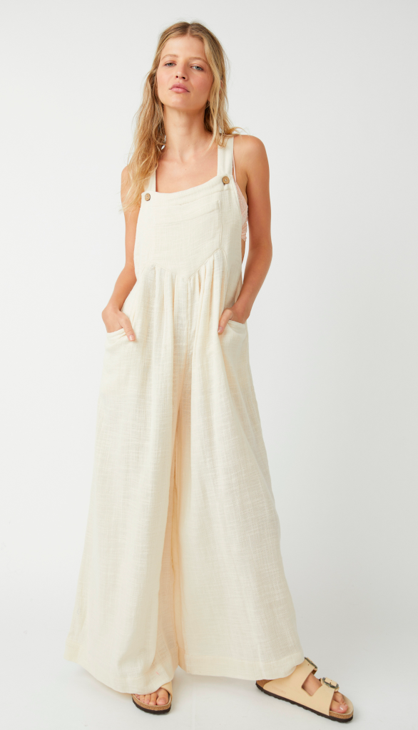 Free People Sun-Drenched Overalls