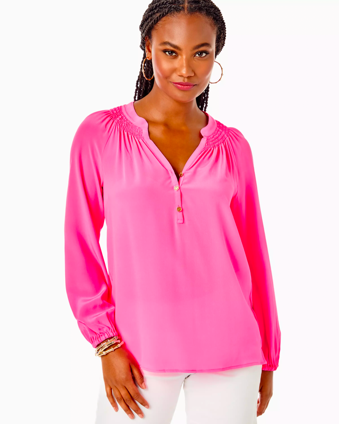 Lilly Pulitzer Elsa Silk Top