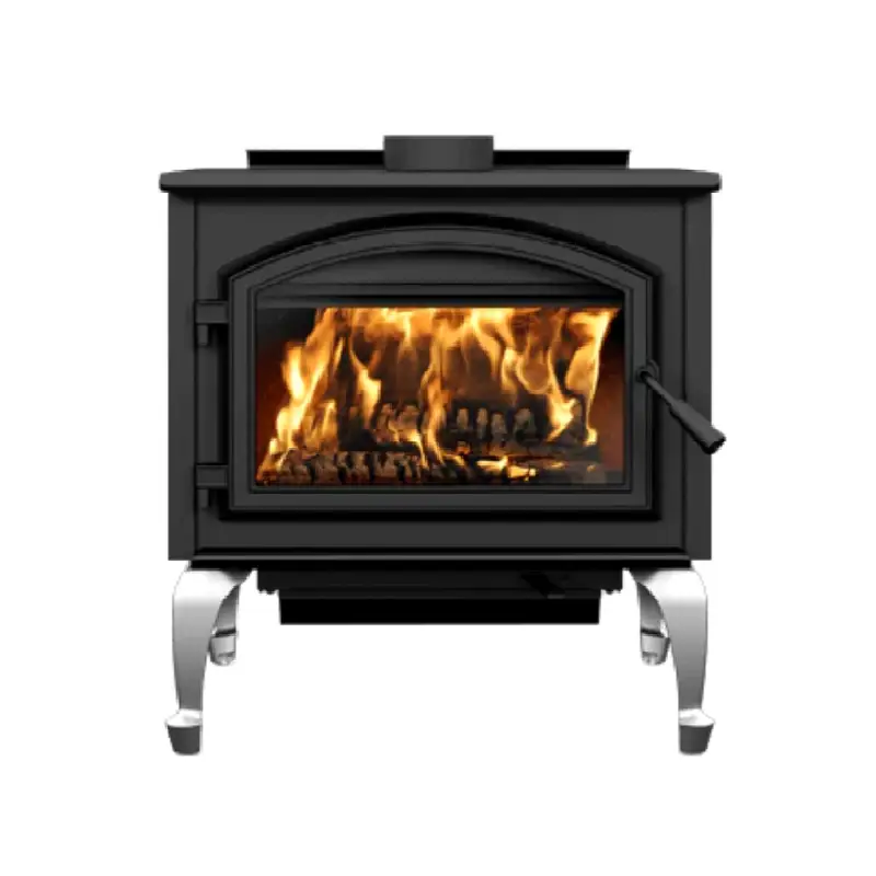 Empire Stove Gateway 3500 Wood Burning Stove, Freestanding Stove, Matte Black - WB35FS