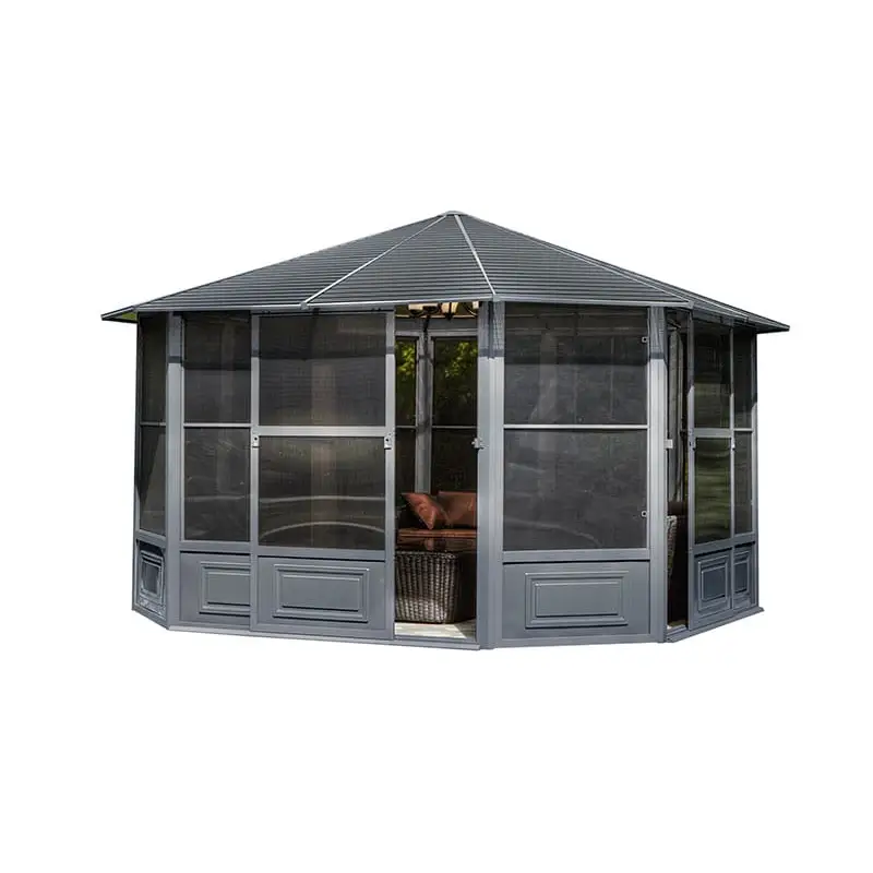 Gazebo Penguin Florence Solarium 12x12 Metal Roof