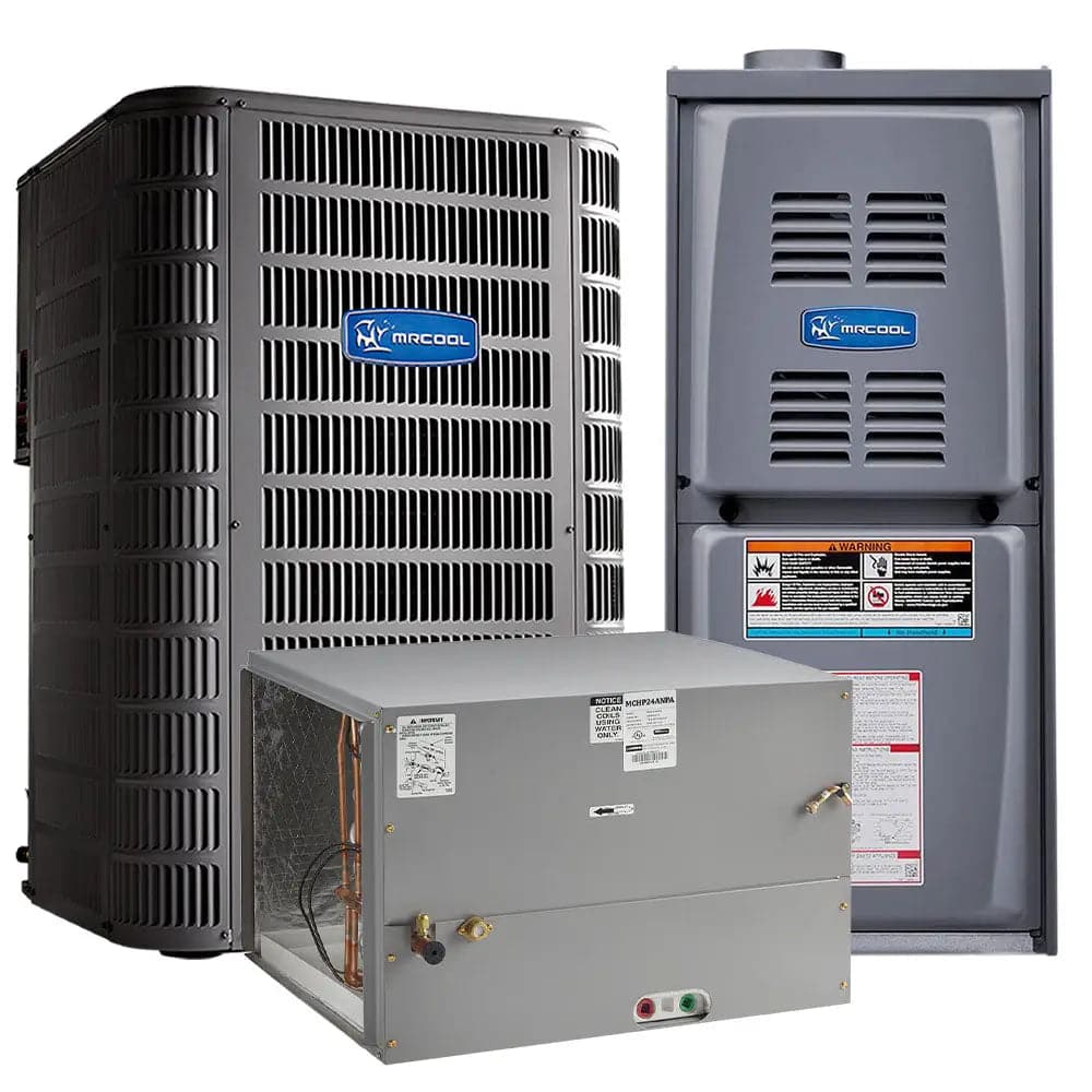 80% AFUE 90K BTU 2000 CFM Upflow/Horizontal Single-Stage Multi-Speed ECM Motor Furnace with 21