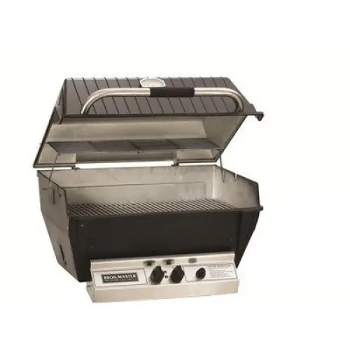 Broilmaster Deluxe NG Gas Grill Head w/Charmaster Briquets