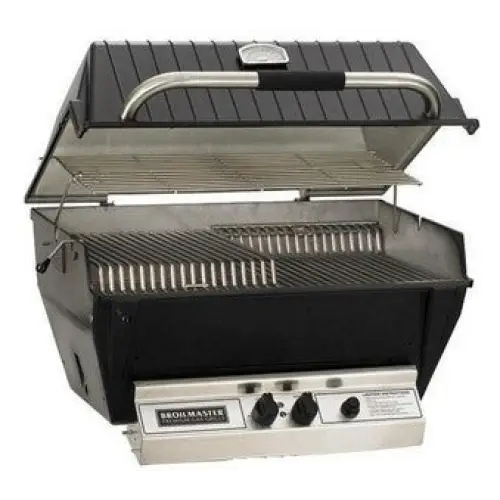 Broilmaster Premium NG Gas Grill w/Charmaster Briquets