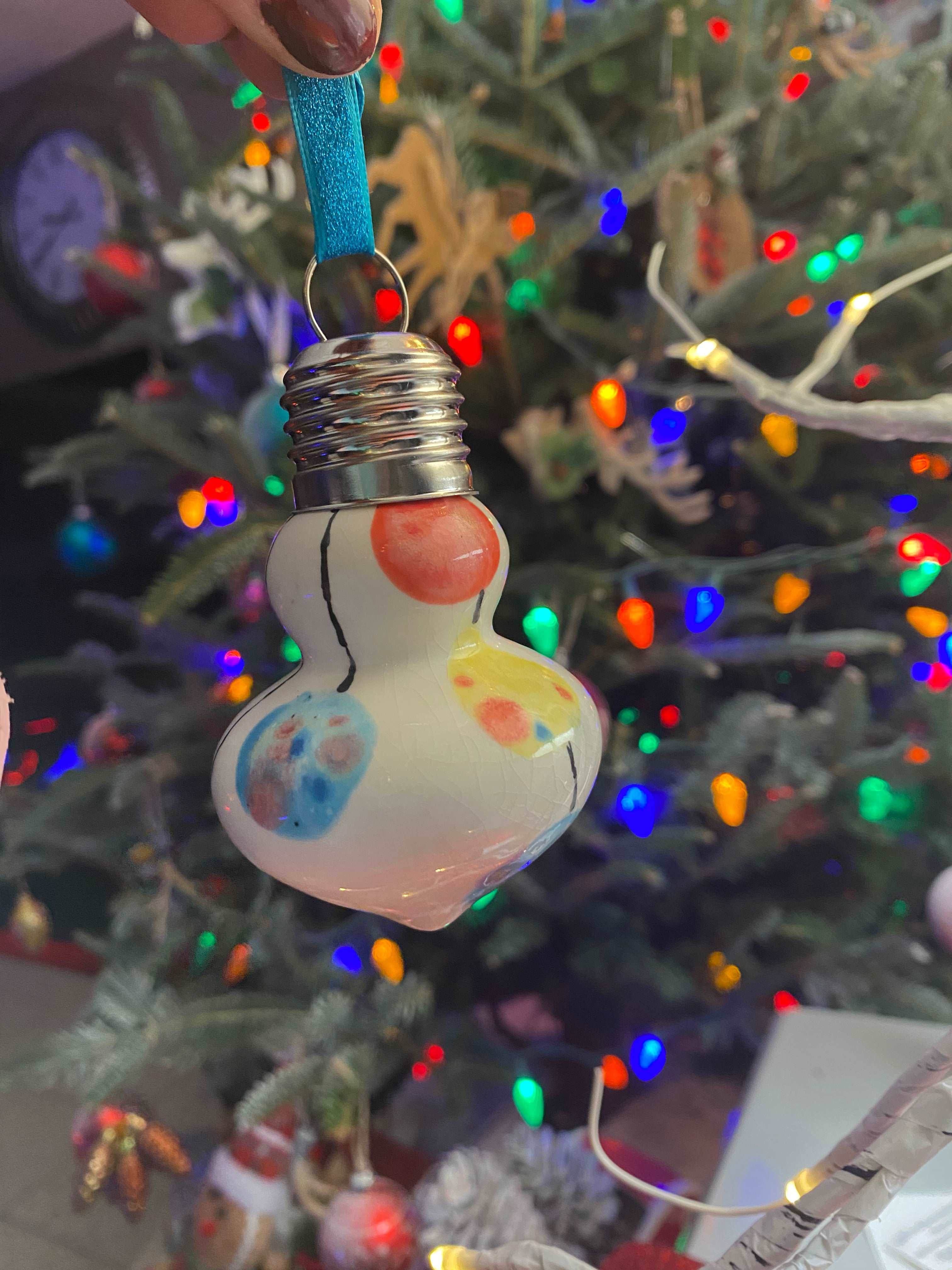 Christmas Ornament- Colorful lights