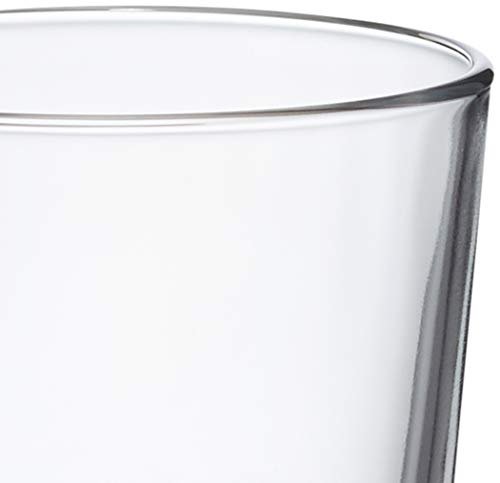 Amazon Basics Pint Pub Beer Glasses, 16-Ounce, Set of 6