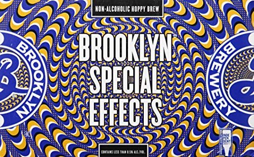 Brooklyn Special Effects Hoppy Non Alcoholic Brew, 6 Pk, 12 Oz Cans, 0.4% Abv, 12 Fl Oz, Pack Of 6