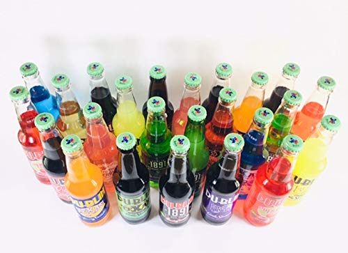 Case 24 Dublin Texas Bottling Works Variety Pack - 15 Flavors Glass Bottles - 12 oz - Real Pure Cane Sugar - Makers of Dublin Dr Pepper