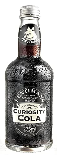 Fentimans Soda Curiosity Cola - Healthy Soda, All Natural Soda, Botanically Brewed, No Artificial Flavors, Preservatives, or Sweeteners, Craft Soda - Curiosity Cola, 275 ml (Pack of 12)