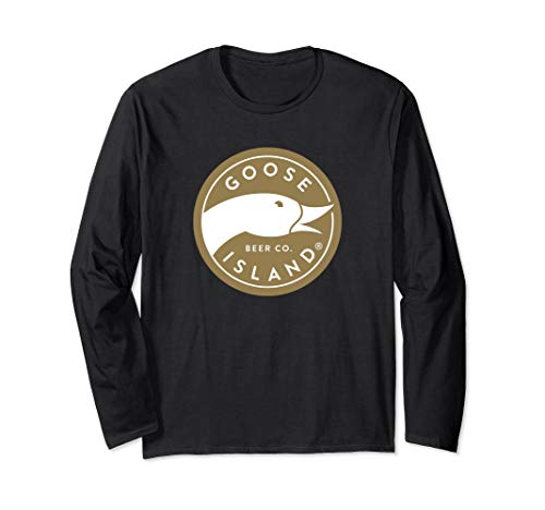 Goose Island Gold Logo Long Sleeve Shirt