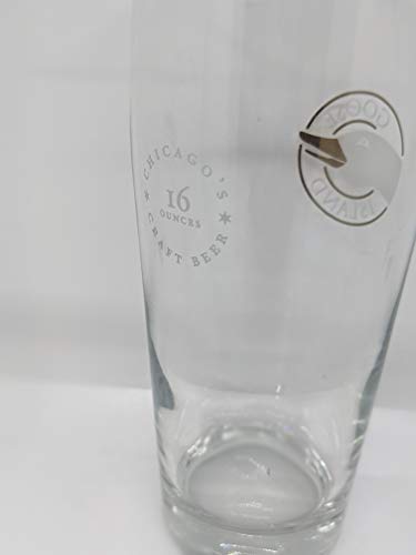 Goose Island Willi Becher Pint Glass - Set of 2