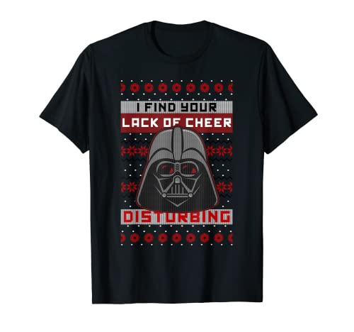 Star Wars Vader Lack Of Cheer Ugly Christmas Sweater T-Shirt