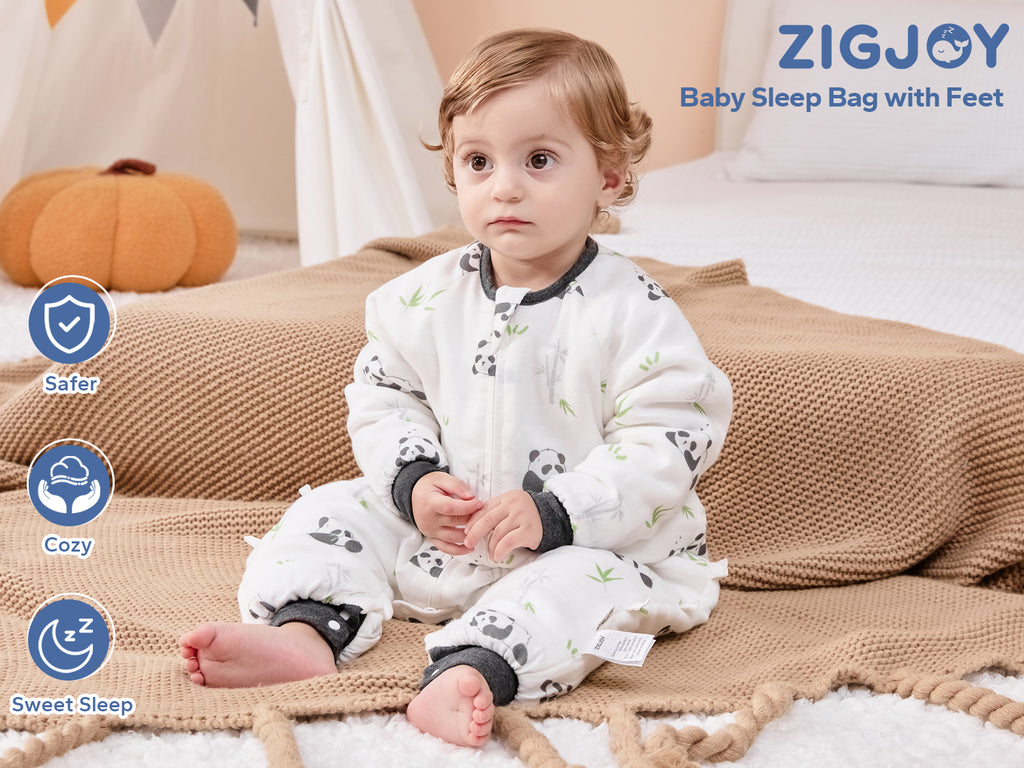 1 tog sleeping hot sale bag with feet