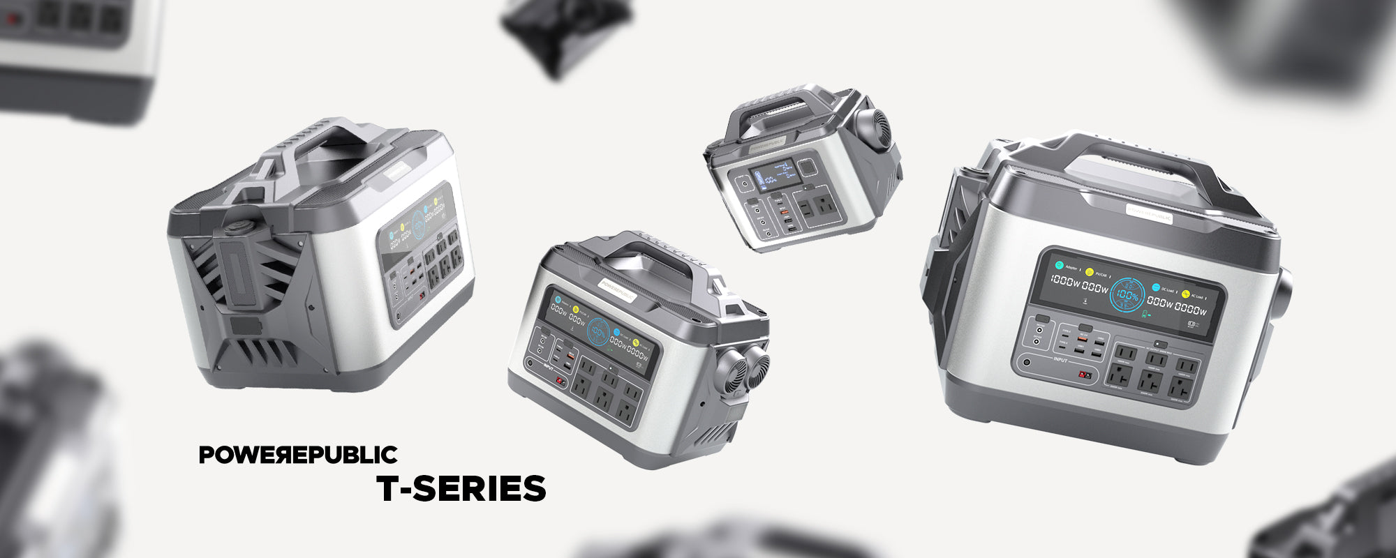 POWEREPUBLIC T-Series Portable Power Stations