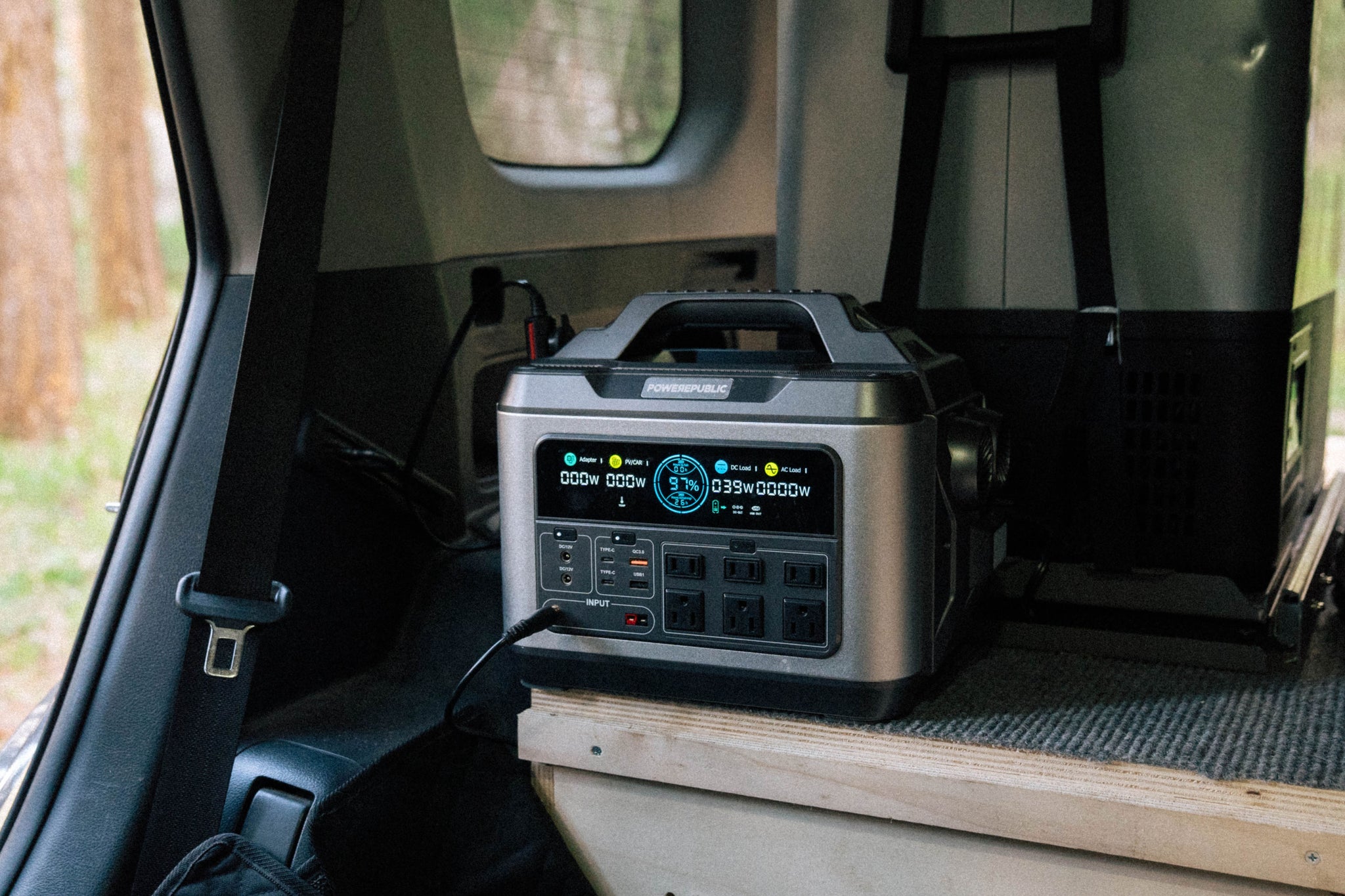 POWEREPUBLIC T1200 Portable Power Station | 1200W 1110Wh