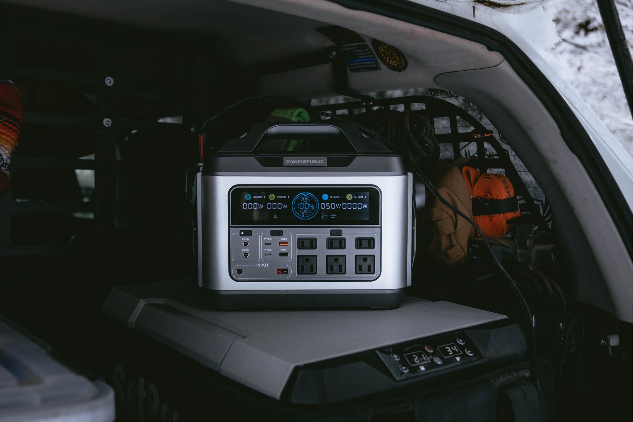 POWEREPUBLIC T1200 Portable Power Station | 1200W 1110Wh