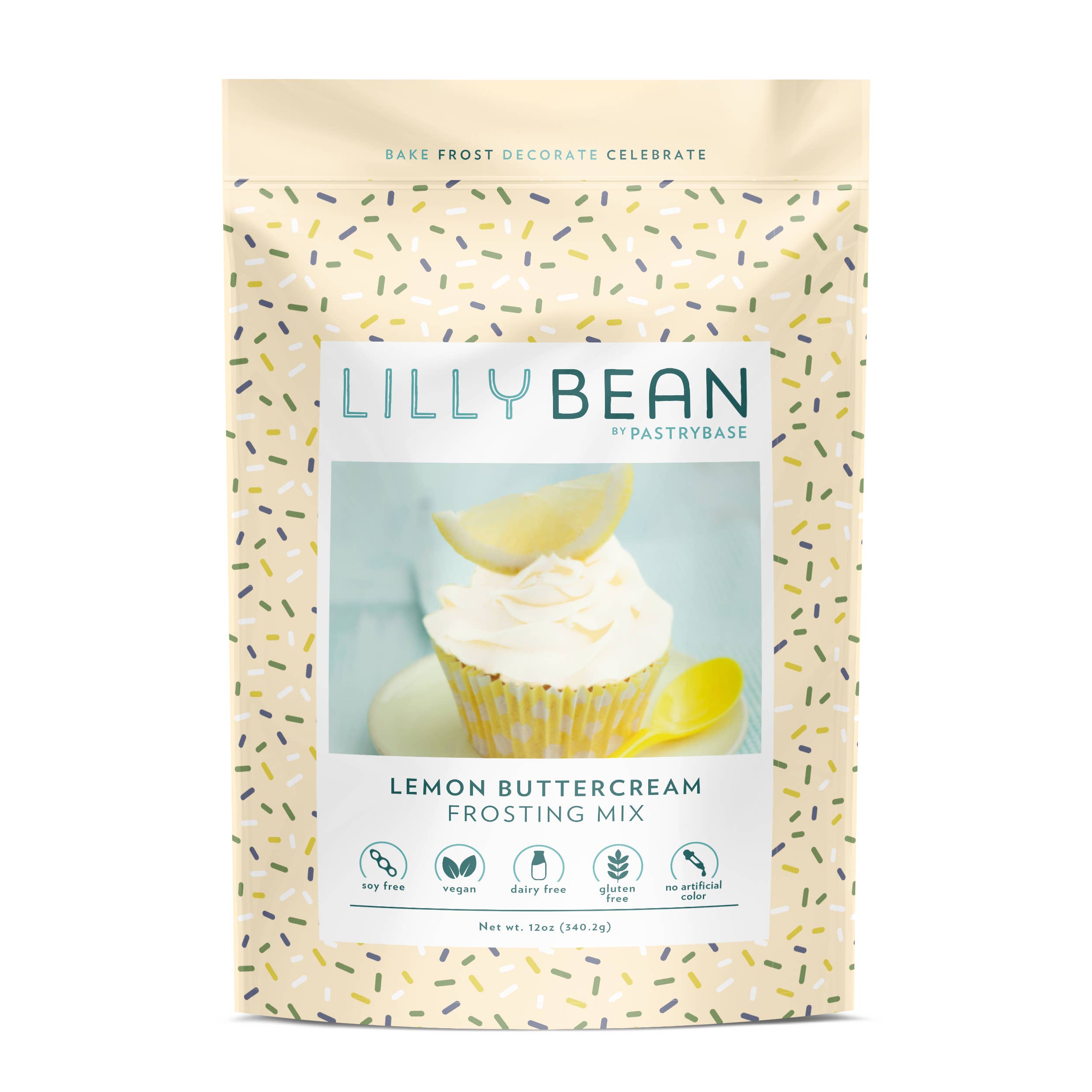 LillyBean by PastryBase - LillyBean Lemon Buttercream Mix (Vegan & GF!)