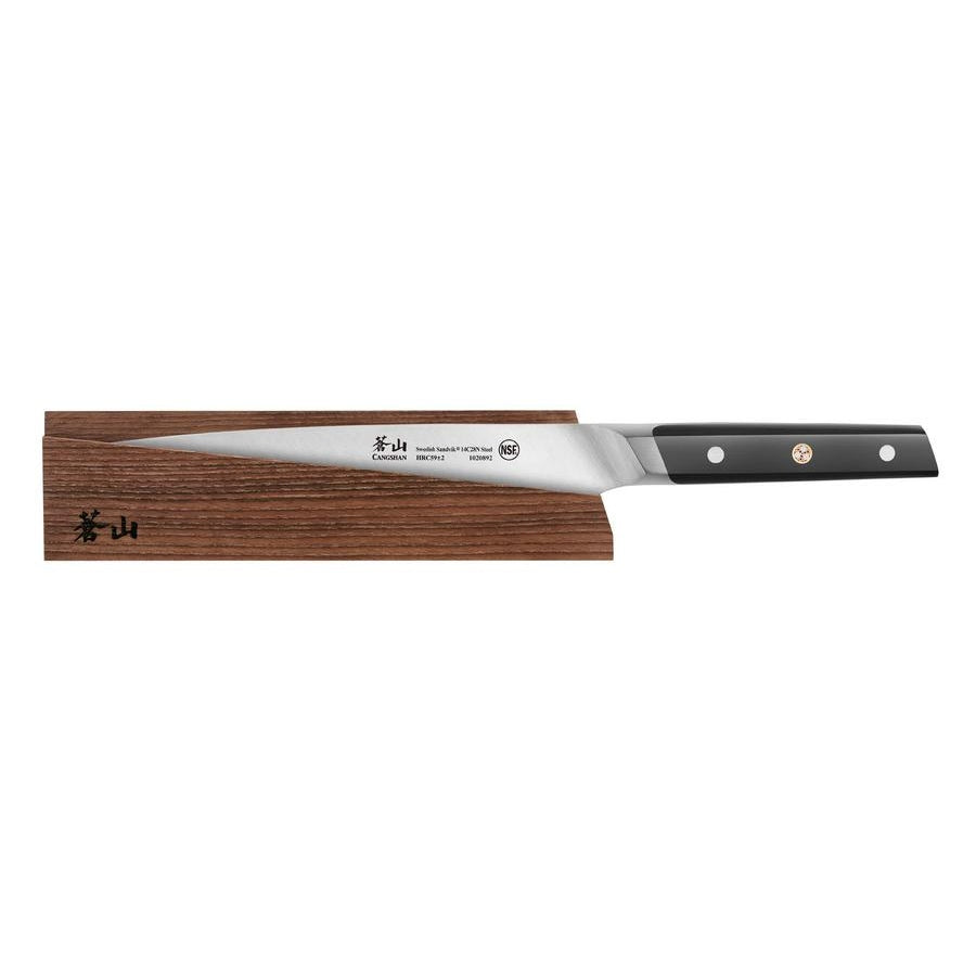 Cangshan Cutlery 1020908 TC Series Chef Knife and Wood Sheath Set, 8