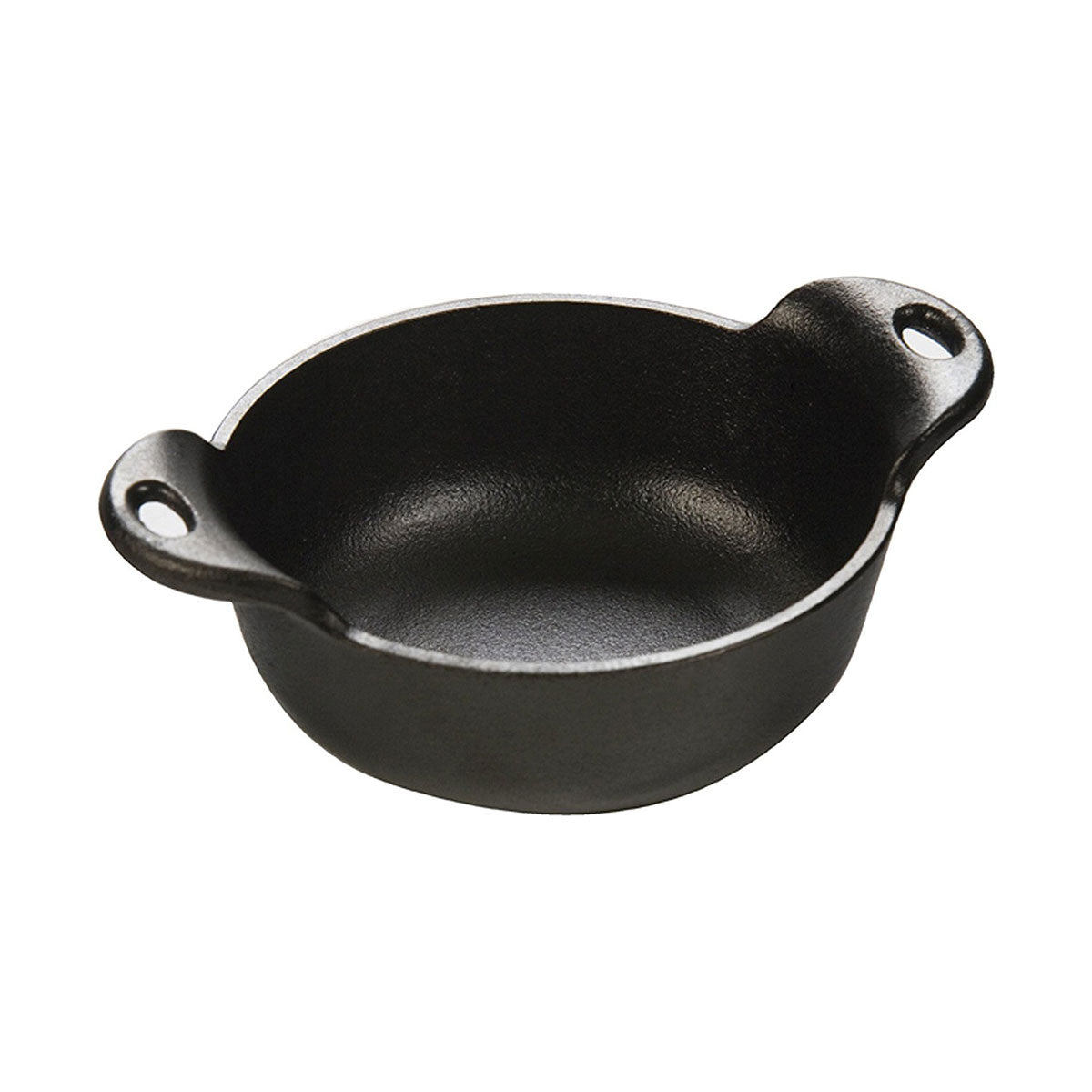 Lodge HMSB Heat-Treated Cast Iron Serving Bowl, Seasoned, 12 oz.