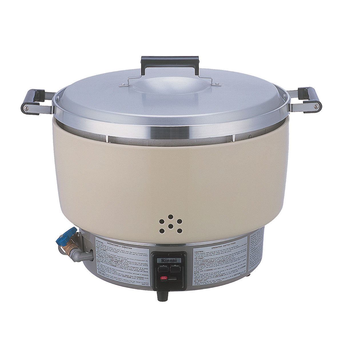 Thunder Group RER55ASN Rinnai Natural Gas Rice Cooker, 55 Cups