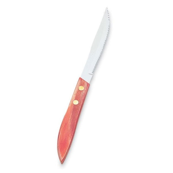 Vollrath 48142 Steak Knife w/ Laminated Wood Handle, Pointed Tip, 4